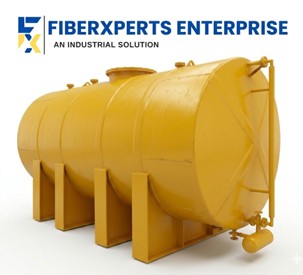Horizontal acid tank